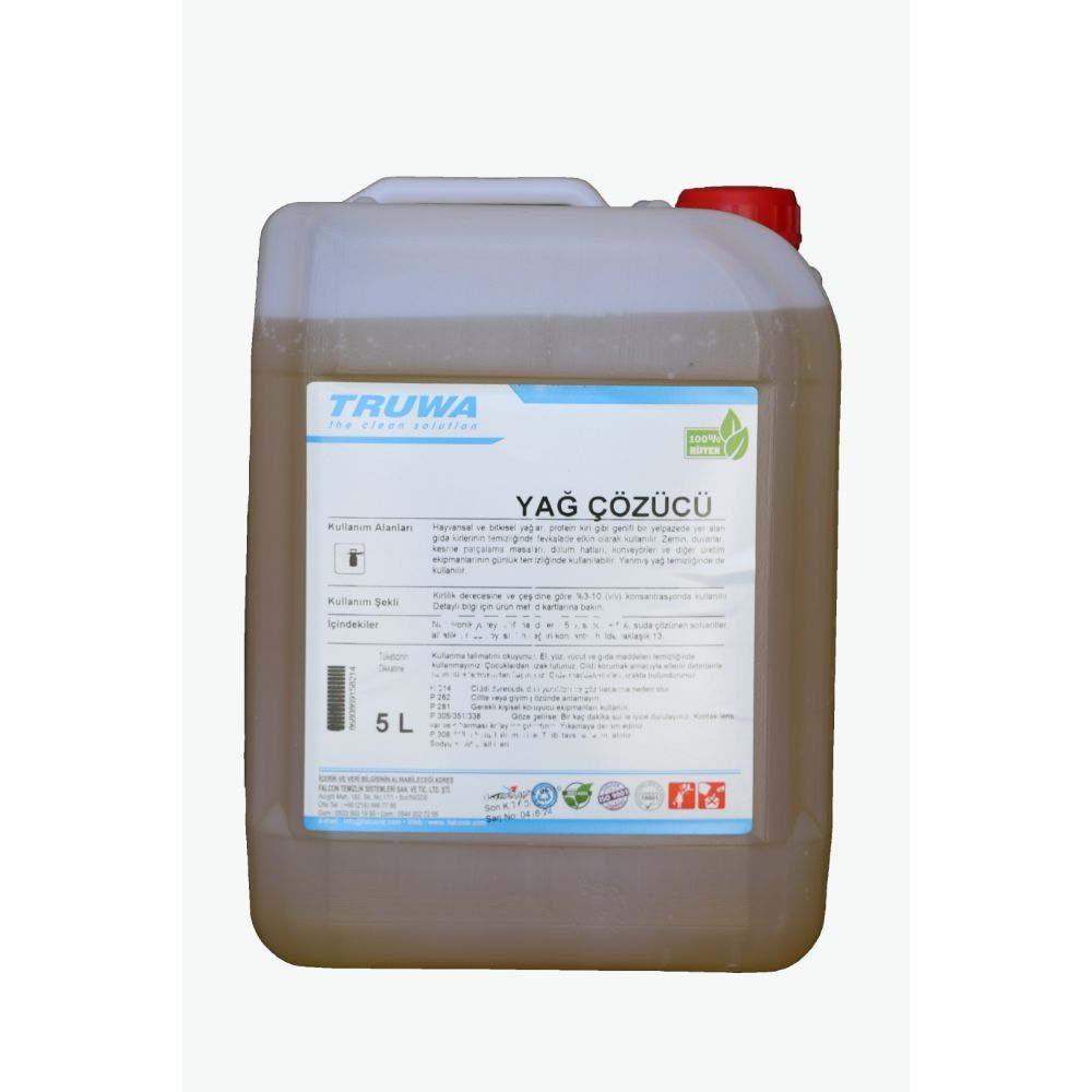 TRUWA GRİLL YANMIŞ YAĞ ÇÖZÜCÜ 5 KG.